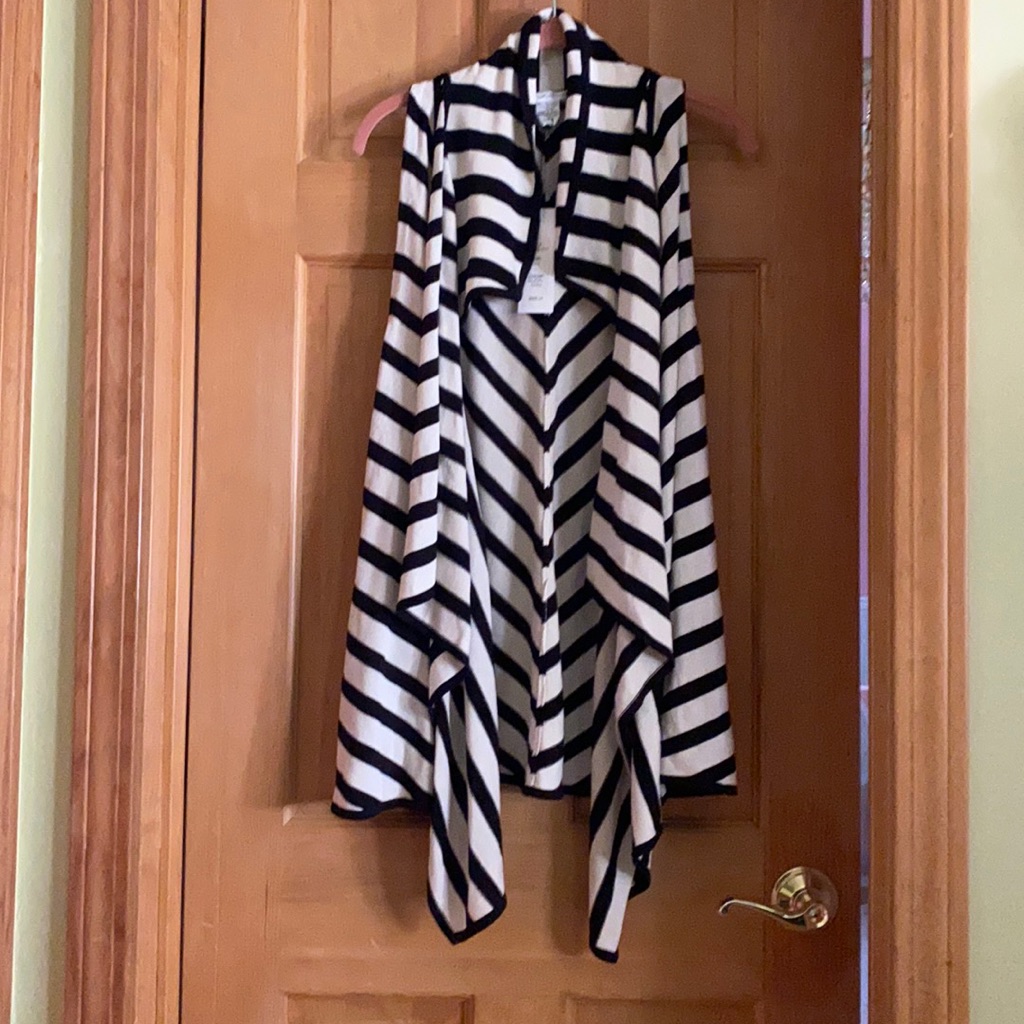 Dvf Cascading Front Vest.